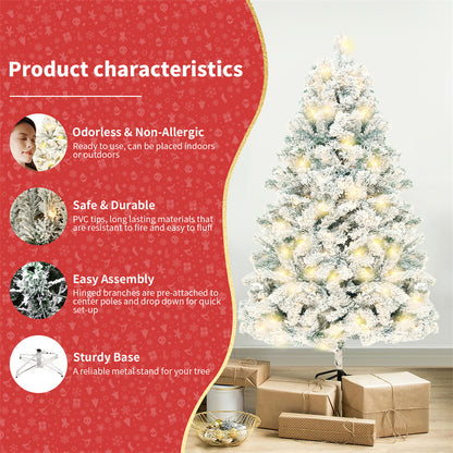 The Christmas Tree Artificial Snow Christmas Tree