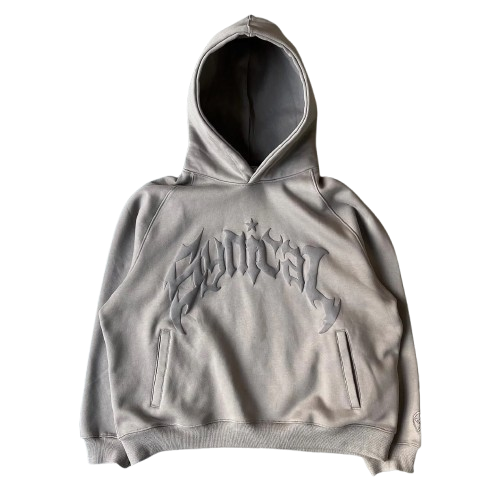 Vintage Letter Printed Hoodies Men