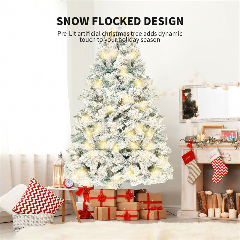 The Christmas Tree Artificial Snow Christmas Tree