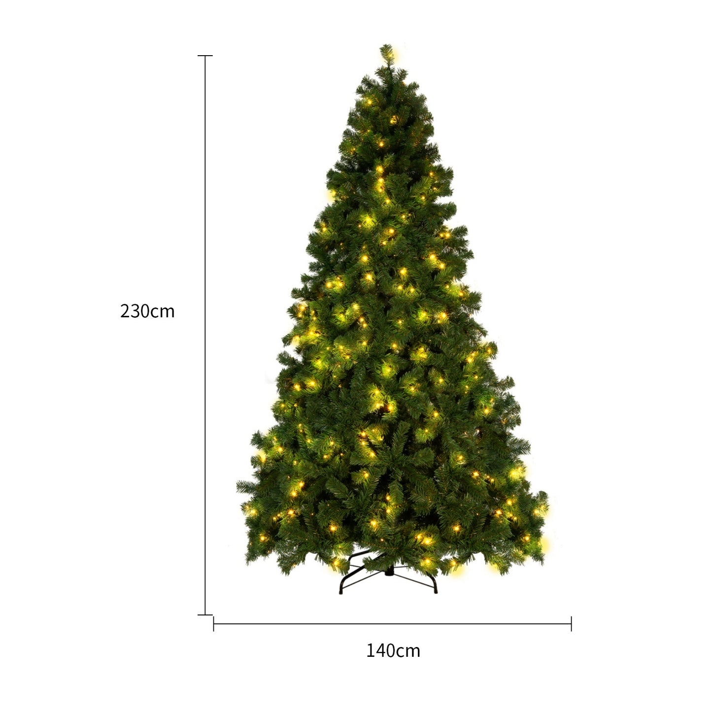 The Christmas Tree Artificial Snow Christmas Tree